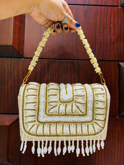 Ishhaara Women Jute Hand Clutch