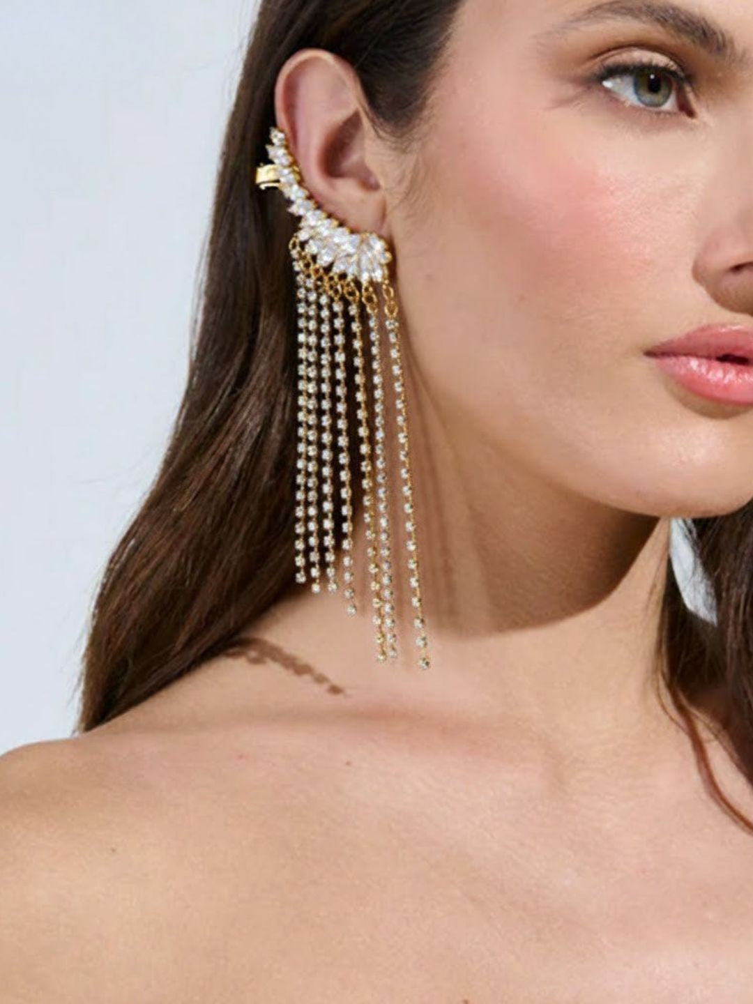 Ishhaara Wing Cascade Earring