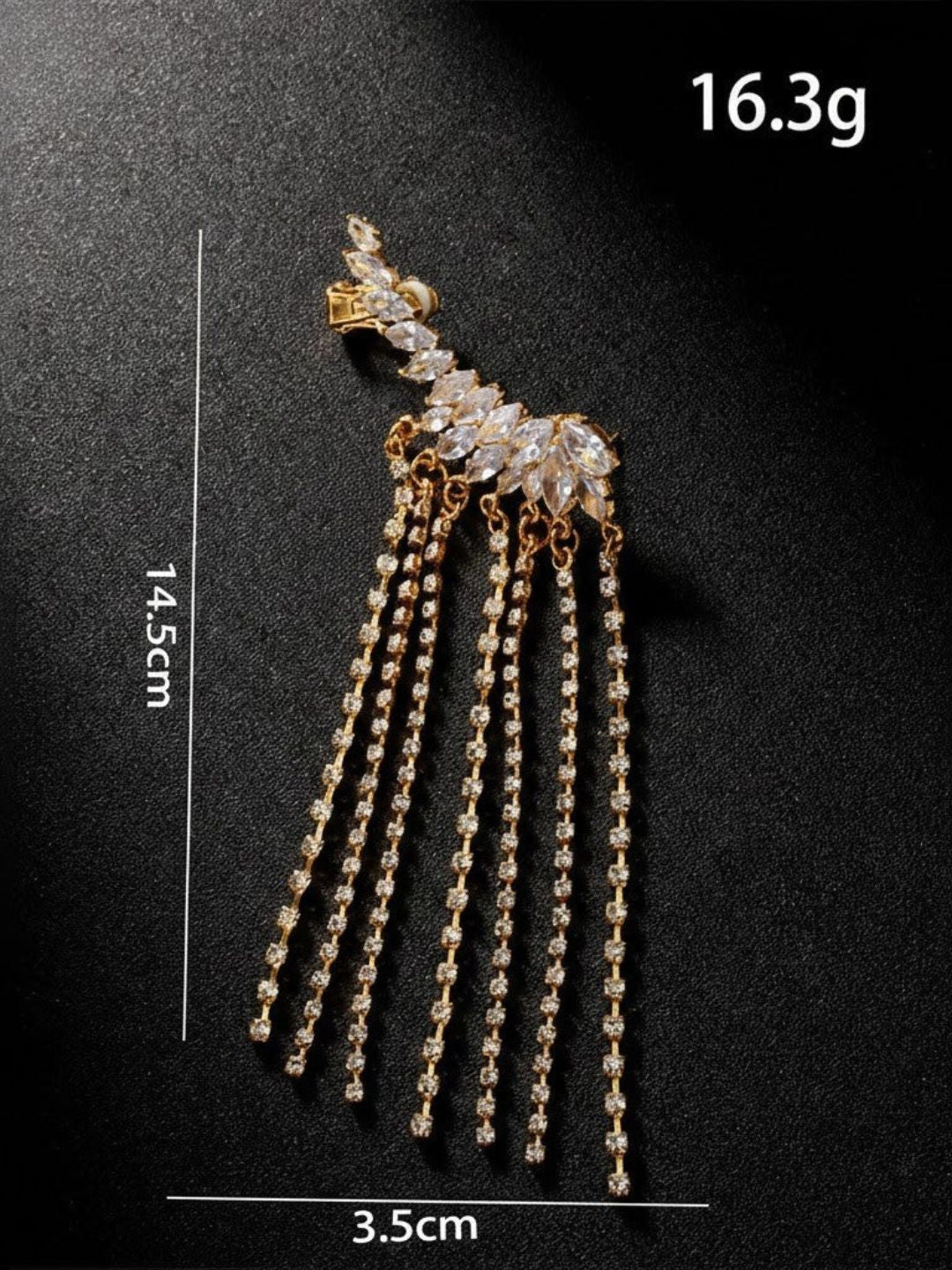 Ishhaara Wing Cascade Earring