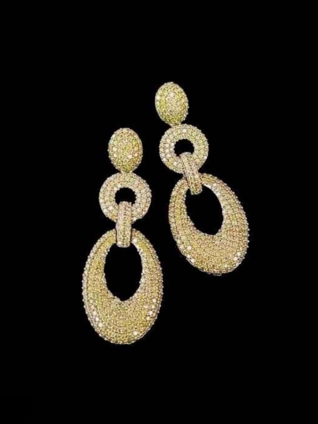 Ishhaara Link Drop Earrings