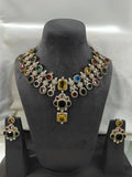 Ishhaara Yellow Sabyasachi Inspired Necklace Set