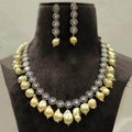 Ishhaara Victorian Round Baroque Necklace Set