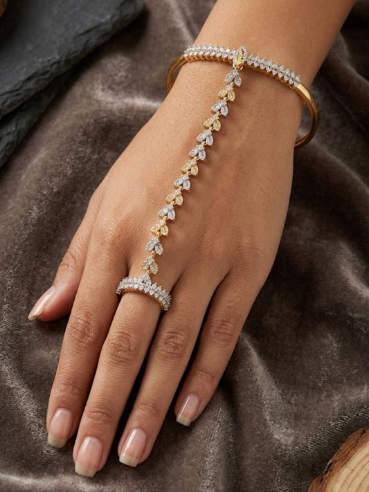 Ishhaara Zircon Hand Harness