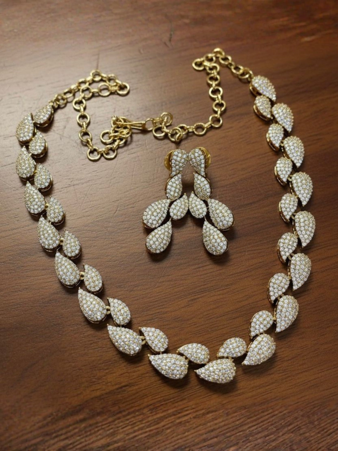 Ishhaara Zirconia Layered Necklace